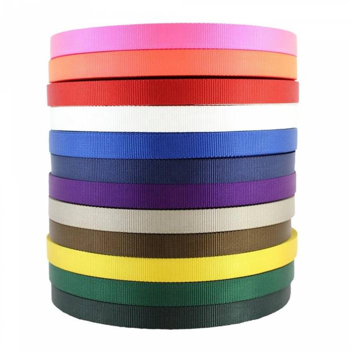 High Quality Hot Selling Nylon Woven Webbing Band For Bags Sewing Webbing Tape Strap For Diy Clothing